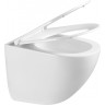 Подвесной унитаз безободковый TERMINUS АВРОРА 495х360 белый 01W49x36W